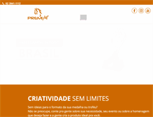 Tablet Screenshot of premiart.com.br